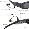 Camera Sunglasses | Full HD 1080P Bluetooth Smart Glasses with UV-Protection Polarized Lenses (32GB TF Card Included)