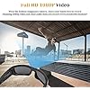 Camera Sunglasses | Full HD 1080P Bluetooth Smart Glasses with UV-Protection Polarized Lenses (32GB TF Card Included)